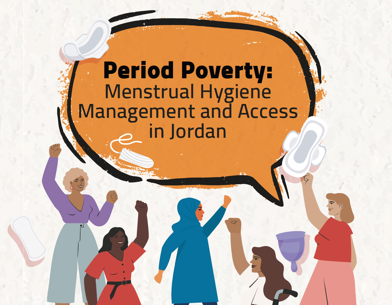 Period Poverty: Menstrual Hygiene Management and Access in Jordan - Takatoat